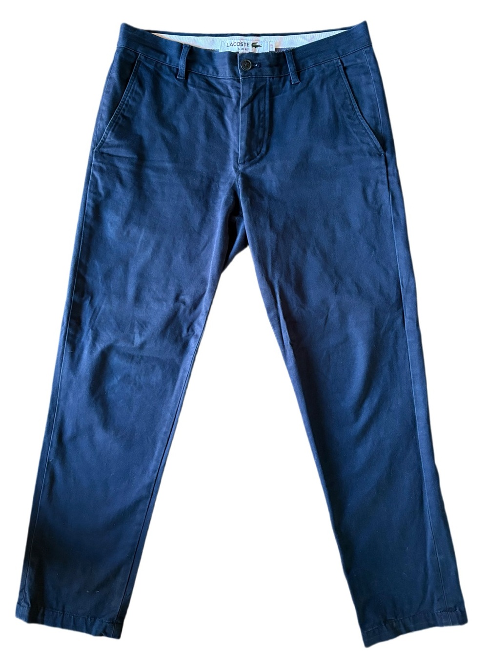 Lacoste Men's Slim Fit Chino Pants - Navy Blue